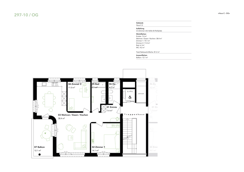 Charmante Neubauwohnung in Mühlethurnen (2)
