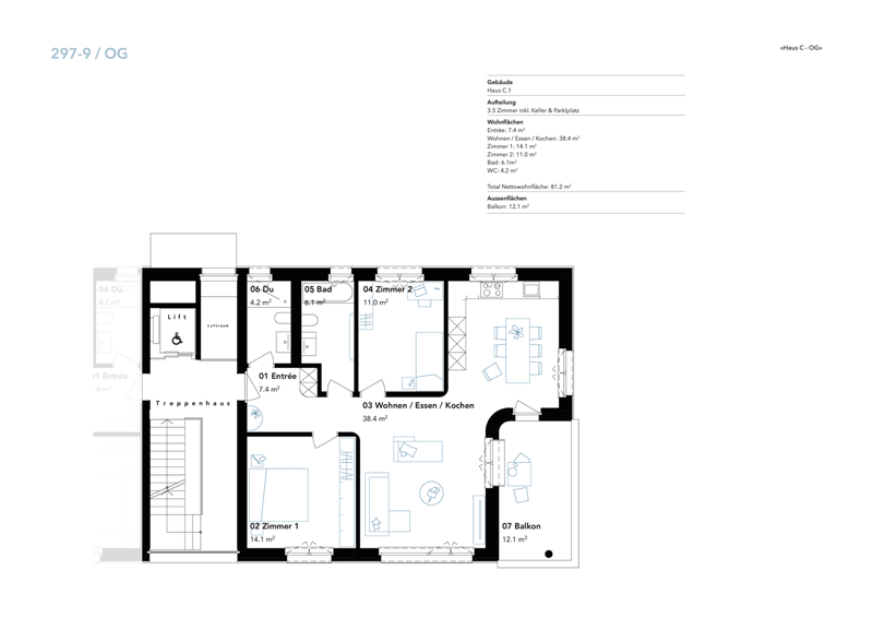 Charmante Neubauwohnung in Mühlethurnen (2)