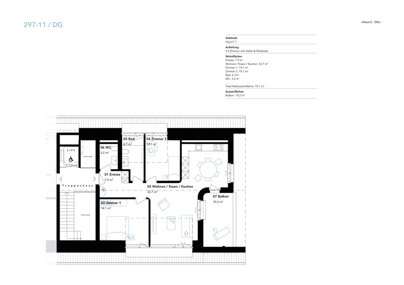 Charmante Neubauwohnung in Mühlethurnen (2)