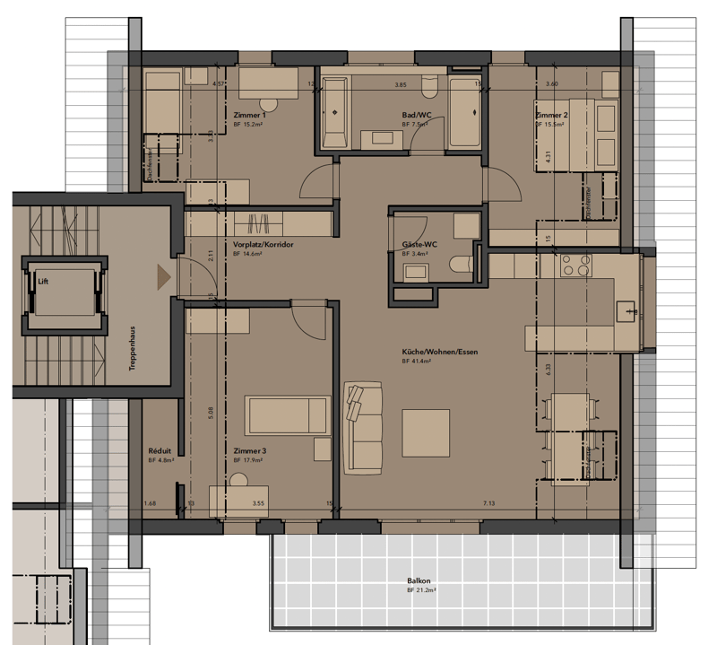 Grundrissplan