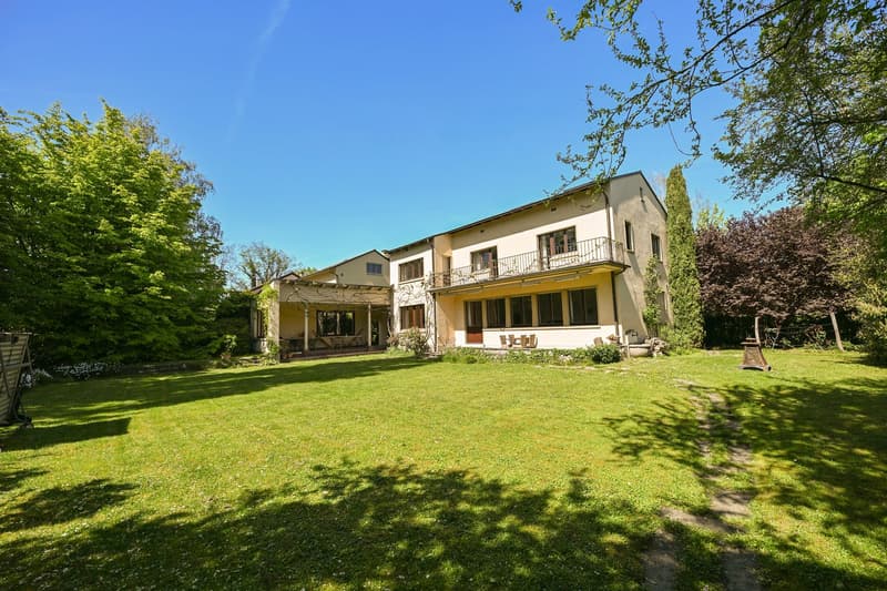 Villa im Stil der klassischen Moderne mit grossem Garten und Entwicklungspotential in Riehen (3)