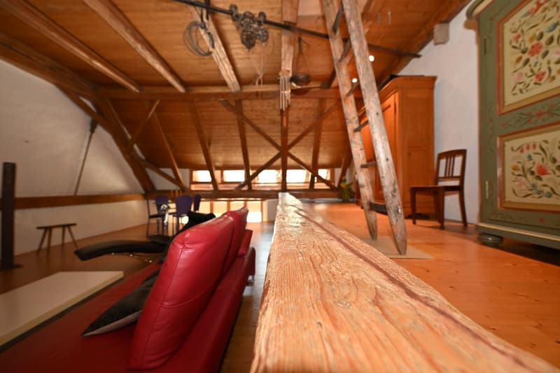 Stockwerkeigentum in historischem Bauernhaus mit modernem Wohnkomfort und traumhaftem Garten (14)