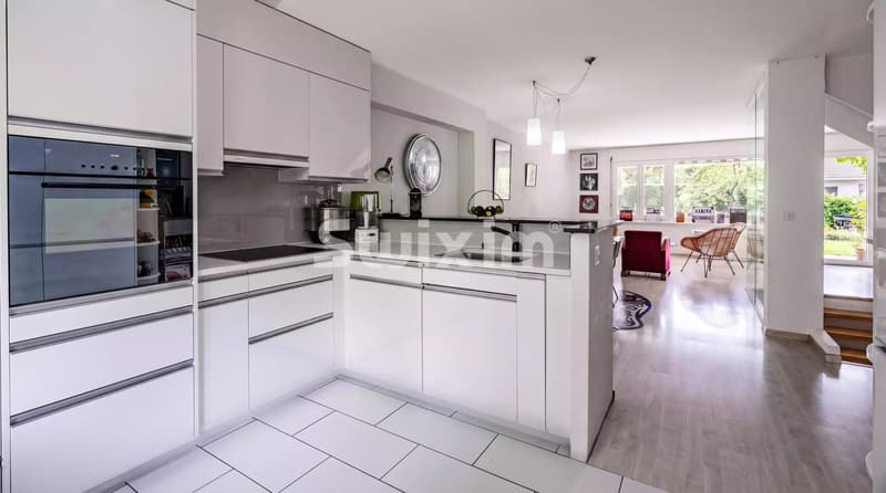 Très agréable villa avec jardin (2)