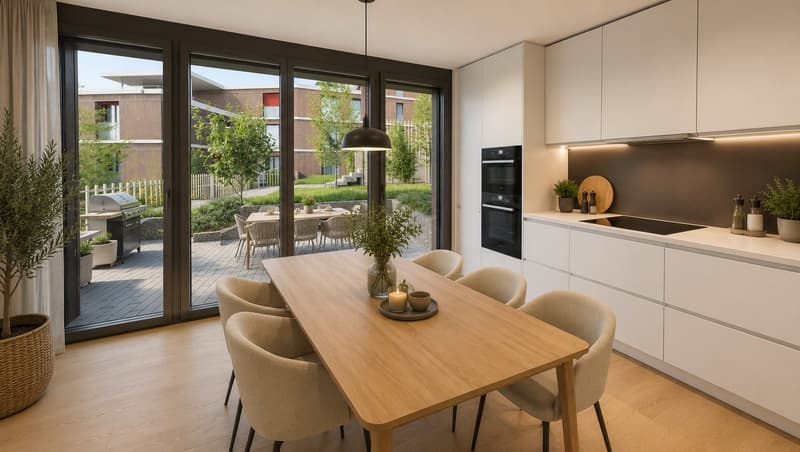 Ihr Zuhause mit zwei privaten Aussenbereichen (1)