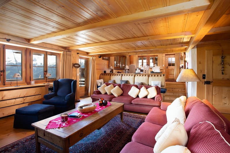 Luxueux chalet et son mazot indépendant (3)