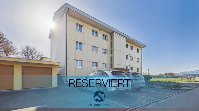 4.5-Zimmer-Wohnung mit Balkon, Garage und viel Gestaltungspotenzial (1)