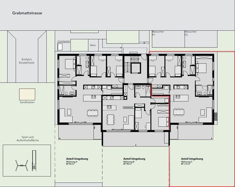 Exklusive Neubauwohnung mit privatem Garten (7)