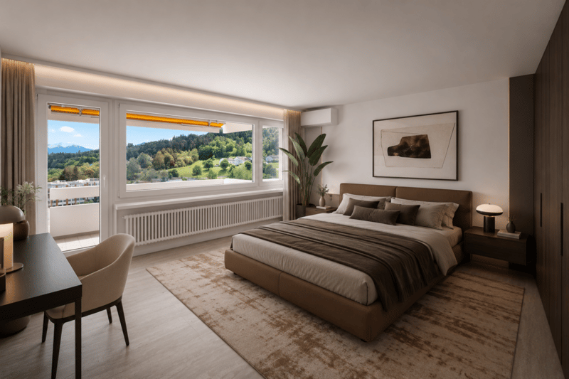 5.5 Zimmer Penthousewohnung mit atemberaubender Berg- und Seesicht (12)