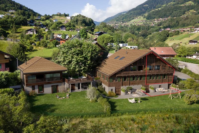 Nouvelle promotion à Choëx de deux appartements en duplex - lot C (2)