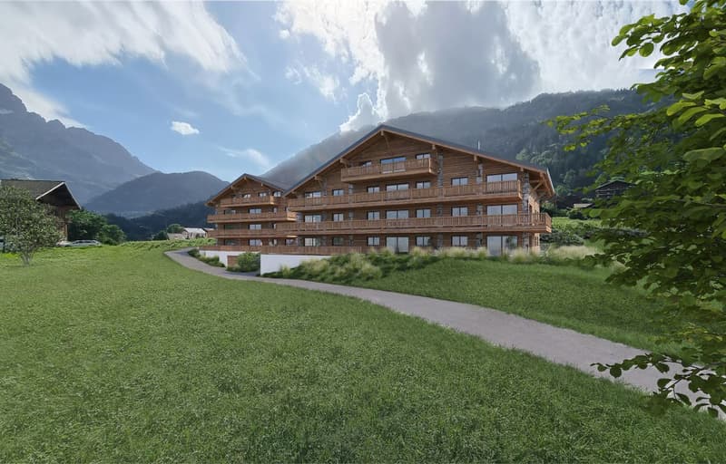 Nouvel appartement 3.5 pièces à Champéry - Résidence Principale - Vente sur plans (lot 17) (3)