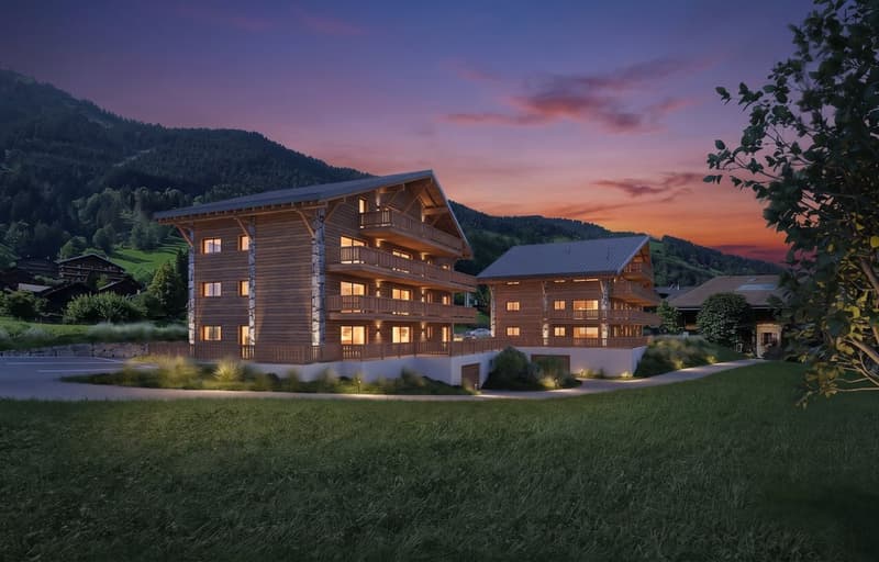 Nouvel appartement 4.5 pièces Duplex à Champéry - Résidence Principale - Vente sur plans (lot 46) (3)