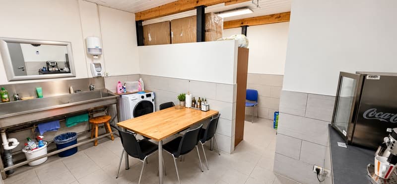 Halle artisanale avec atelier, bureaux et mezzanine - env. 190 m² utiles (6)