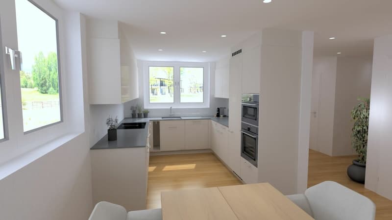 Neubau 5.5-Zi.-Doppeleinfamilienhaus an erhöhter Wohnlage mit Weitsicht in Amlikon-Bissegg (Haus A) (10)