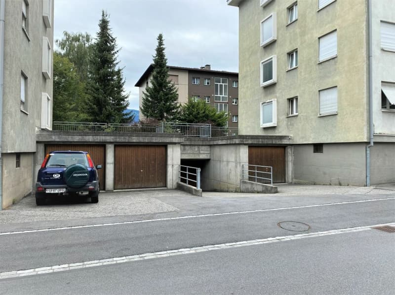 Einstellhalle Rieven, Domat/Ems