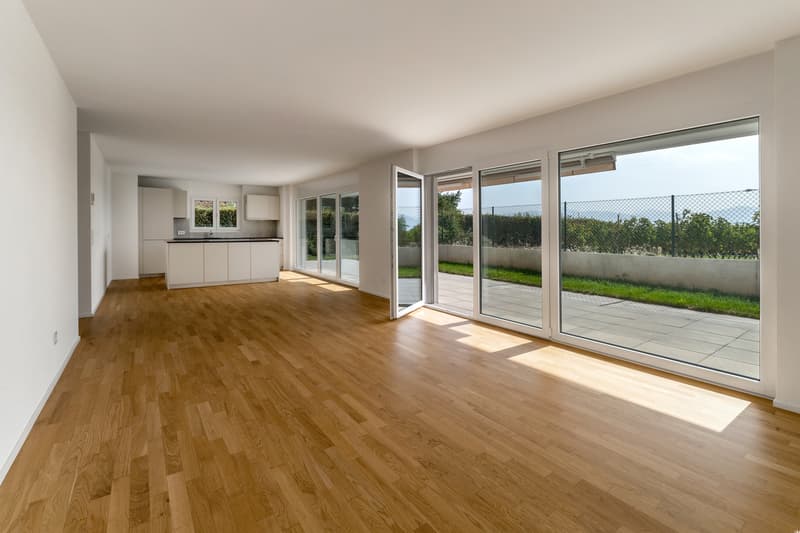 Appartement neuf au coeur des vignes, terrasse et jardin avec vue (6)