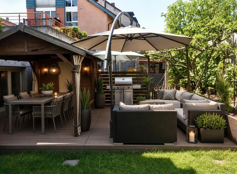 Lumineux duplex de 5 pièces avec jardin privatif et deux boxes (11)