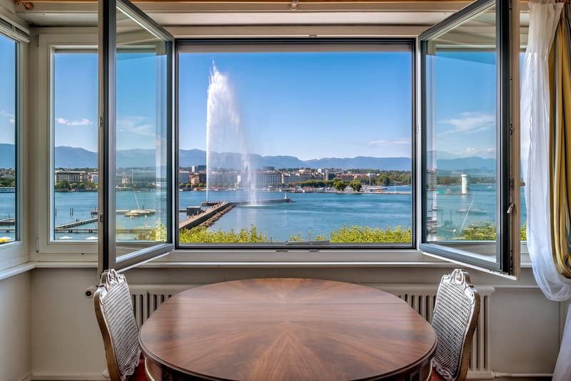 Opportunité exclusive face au Jet d'Eau - Vue imprenable sur le lac (4)