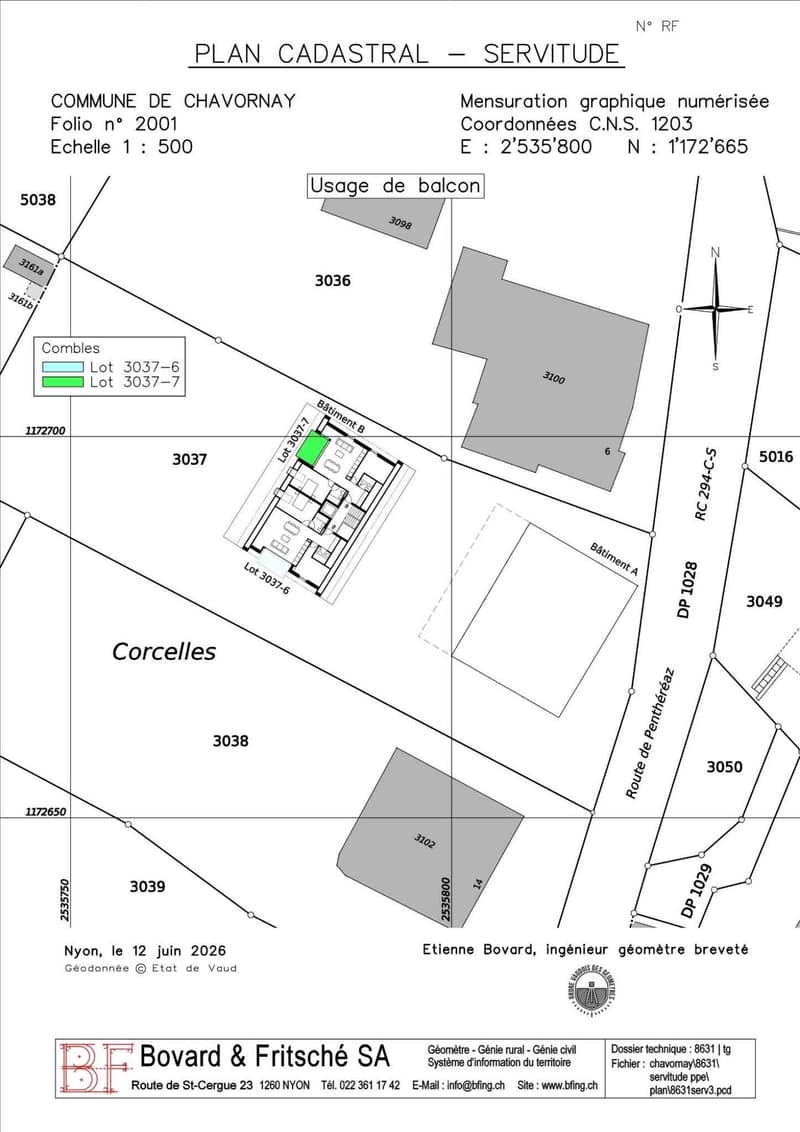 Appartement de 3.5 pièces en attique avec vue sur le Jura (9)
