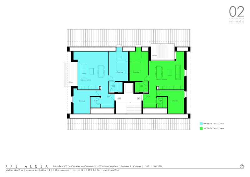 Appartement de 3.5 pièces en attique avec vue sur le Jura (10)