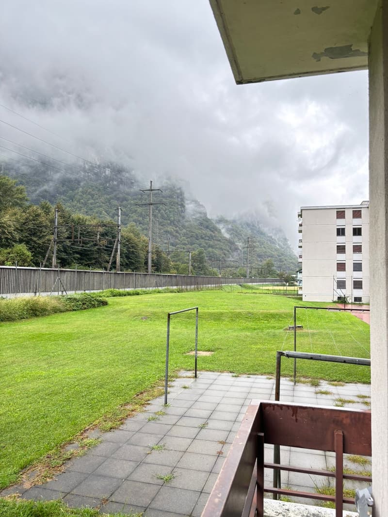 Accogliente appartamento 3.5 locali con vista montagna a Bodio (9)