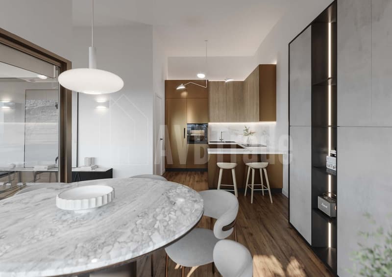 Residenza al Parco, Attico 3,5 locali con ampia terrazza, Biasca (4)