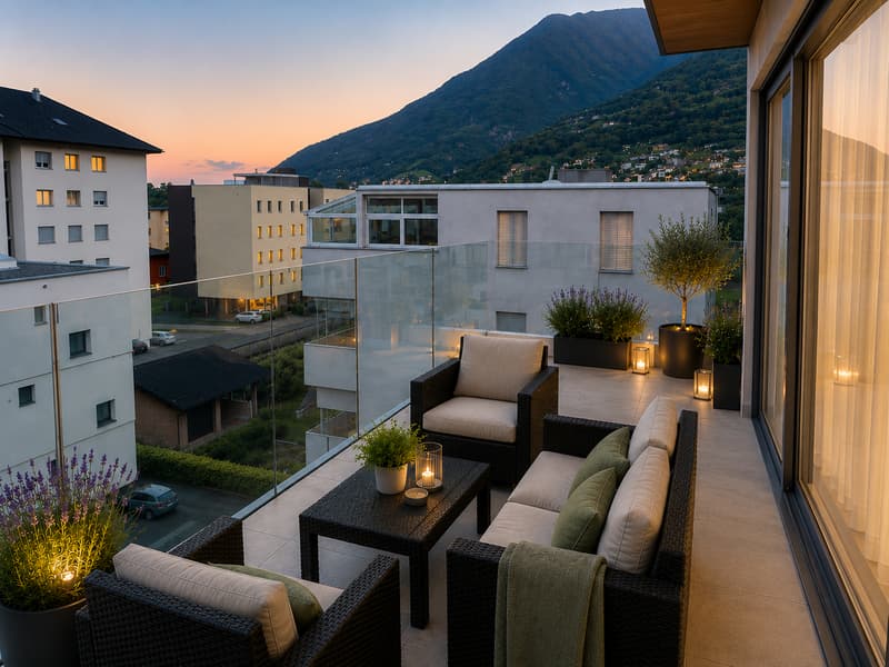 Moderno appartamento di 3.5 locali con terrazza a Bellinzona (7)