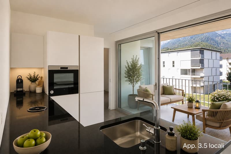 Il tuo appartamento nella perla del Ticino - 3.5 e 2.5 in vendita ad Ascona (6)