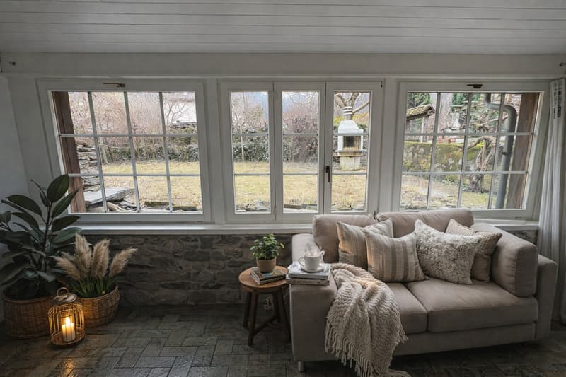 Rustikales Steinhaus mit Kamin und Pizzaofen – ideal auch als Ferienhaus (22)