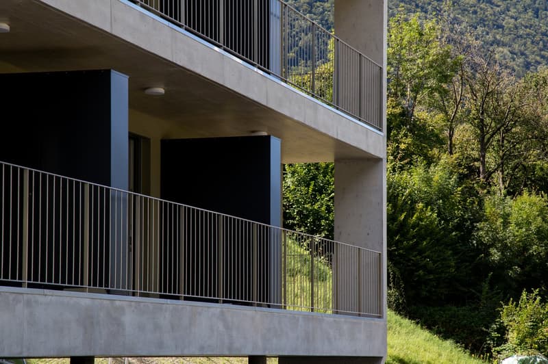 2.5 moderno con grande terrazzo a Roveredo GR! (10)