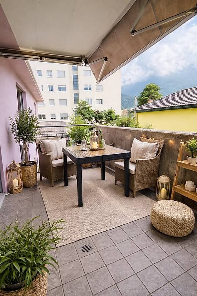 Elegante Duplex con grande terrazzo nel cuore di Bellinzona (4)