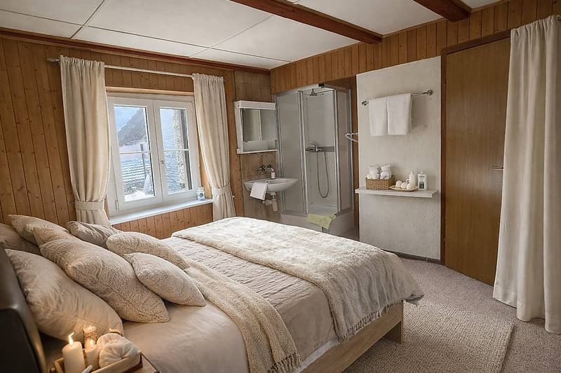 Steinhaus mit Kamin und Pizzaofen, ideal auch als Ferienhaus (5)
