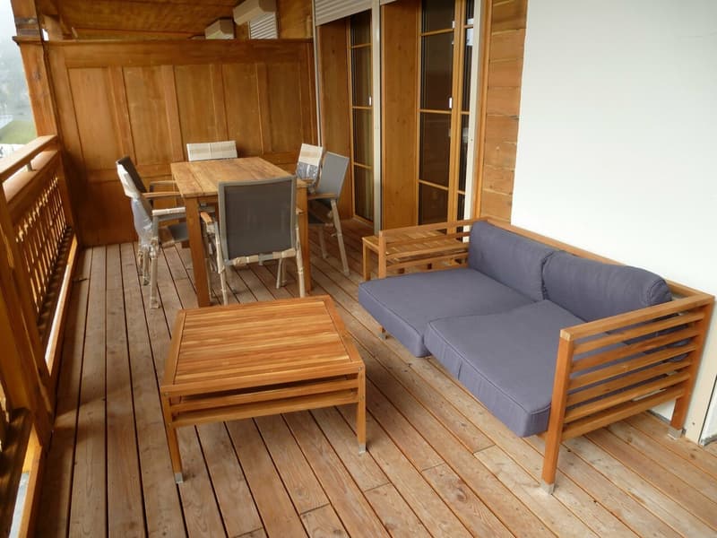 Appartement de 4.5 pièces meublé situé à 250 mètres des télécabines. (3)