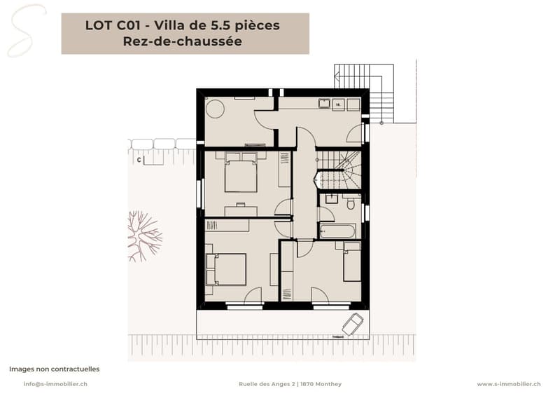 Nouvelle construction à Chemin-Dessus - Lot C01 (3)