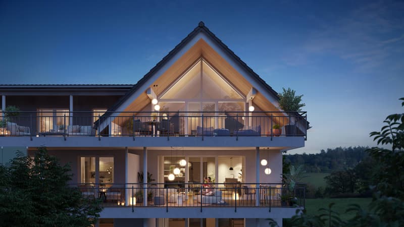 Neubau: Elegante 3.5 Zimmer-Dachgeschosswohnung (9)