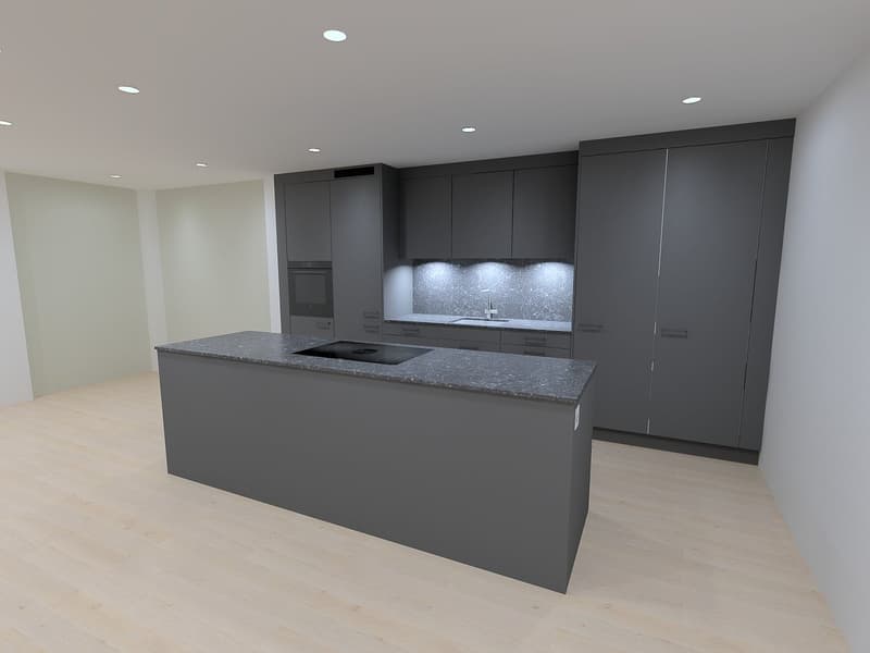 Helle 3.5 Zimmer-Wohnung im Erdgeschoss mit Gartenanteil von 246 m2 (2)
