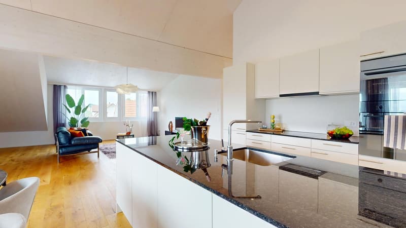 Exklusive 4.5 Zimmer-Dachwohnung (2)