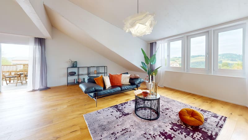 Exklusive 4.5 Zimmer-Dachwohnung (4)