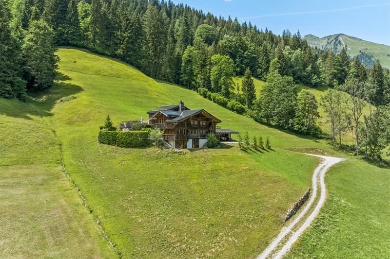 Chalet d'exception - l'élégance alpine aux portes de Gstaad (1)