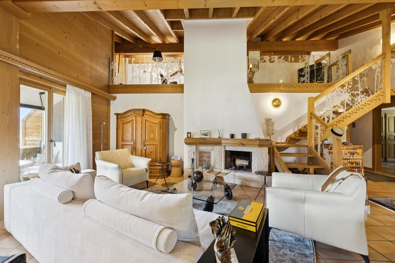 Magnifique Penthouse à Château d'Oex (2)
