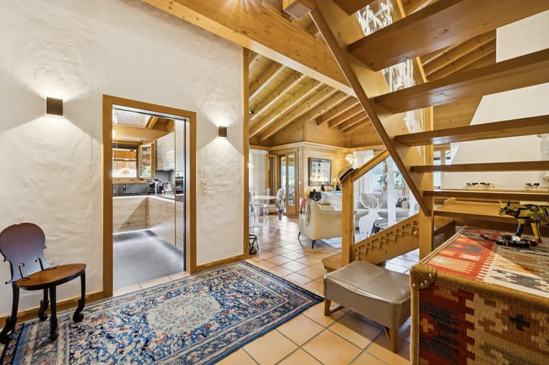 Magnifique Penthouse à Château d'Oex (4)