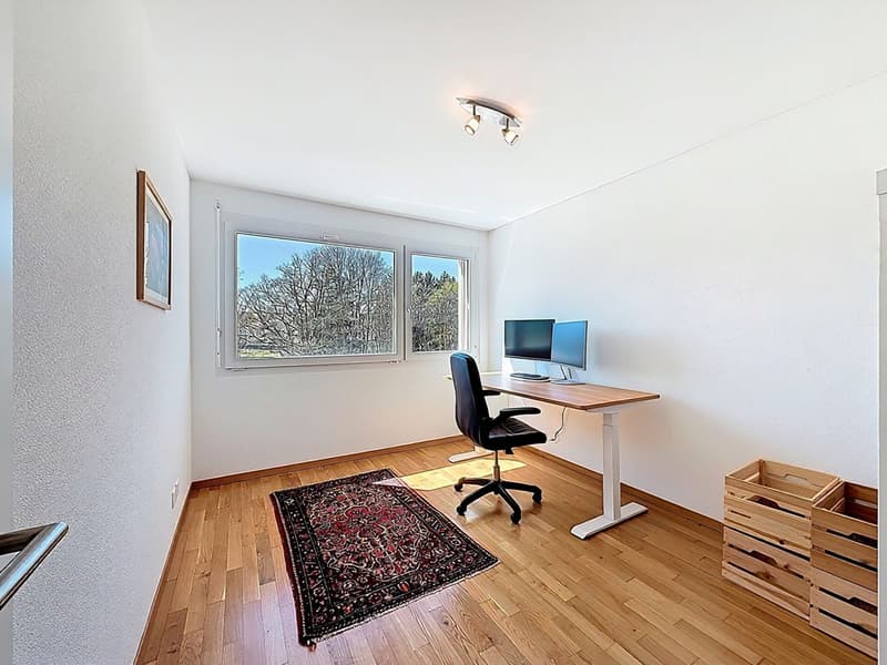 A louer: 4,5 pces en duplex avec balcon à louer à Belfaux (8)