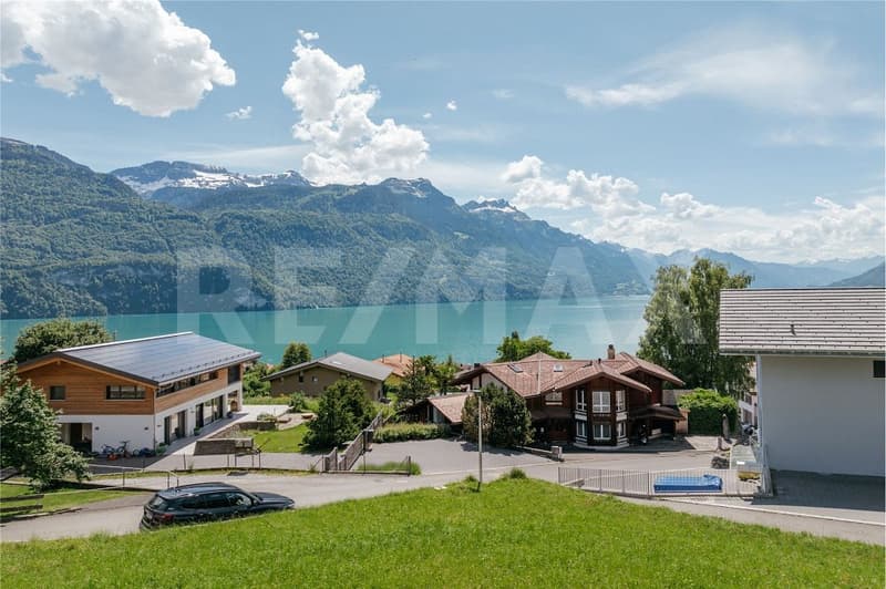 Fantastische Baulandparzelle mit Seesicht an absolut ruhiger Lage in Brienz (5)