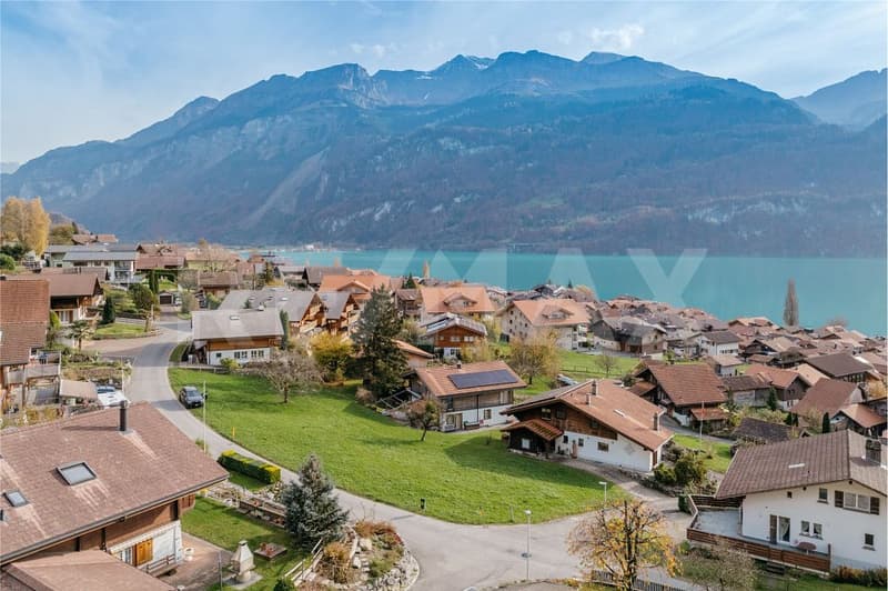 Appartamento luminoso di 4,5 locali al piano terra con vista parziale sul lago (11)