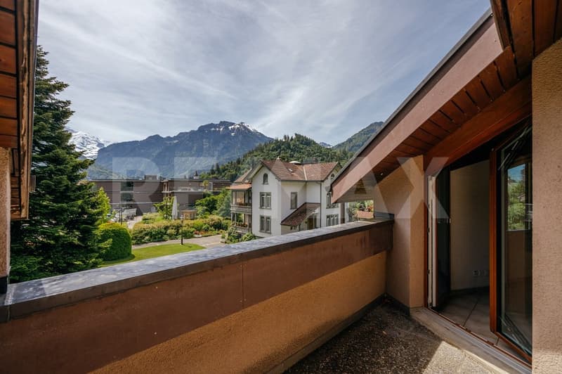 Wohnen mit Charme  und Weitblick in Matten (12)