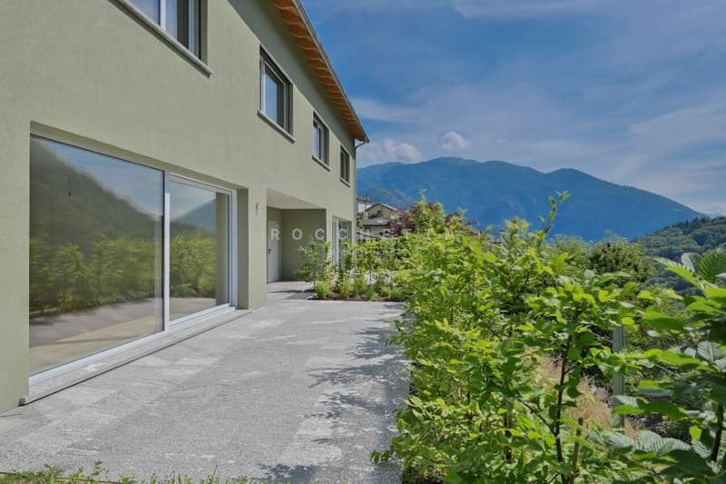 Nuove case unifamiliari con meravigliosa vista nel verde ad Intragna (4)