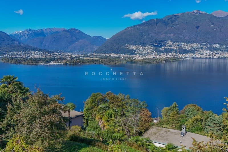 Terreno immerso nel verde  con incantevole vista sul Lago Maggiore (2)