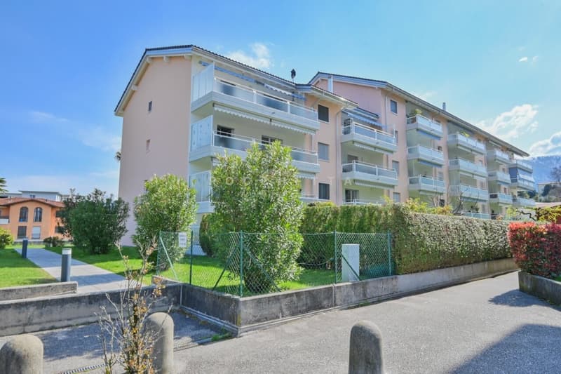 Appartamento con giardino in posizione strategica e vicino ad Ascona (1)
