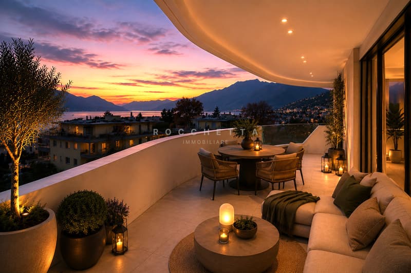 Nuovo attico con esclusiva terrazza sul tetto e grandiosa vista a 360 (5)