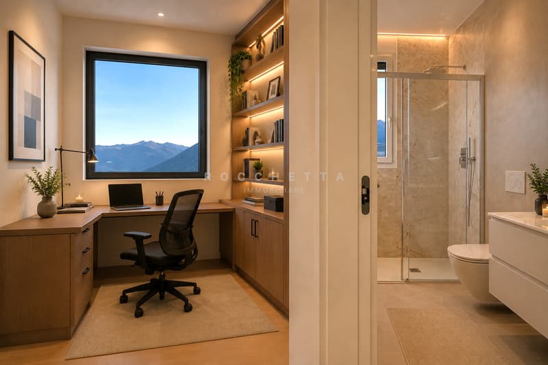 Nuovo attico con esclusiva terrazza sul tetto e grandiosa vista a 360 (9)
