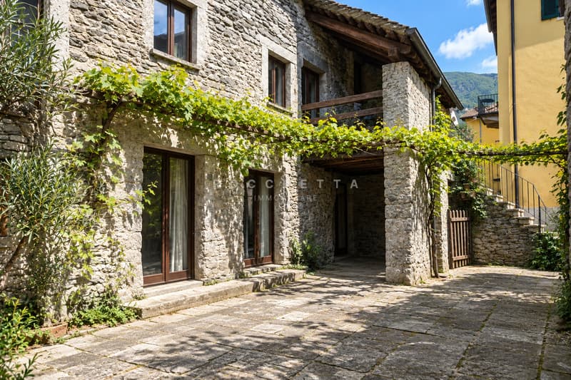 Caratteristica casa ticinese con piazzetta privata (2)